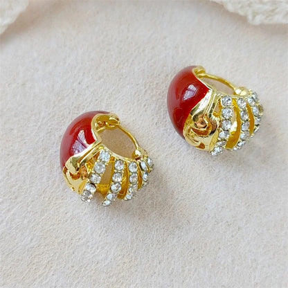 Ruby Kensington Crystal Earrings