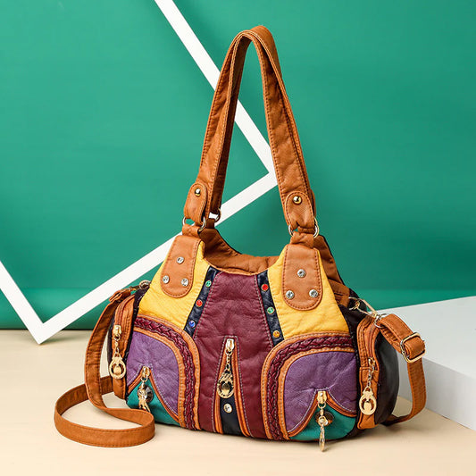 Eleanor Patchwork Handbag