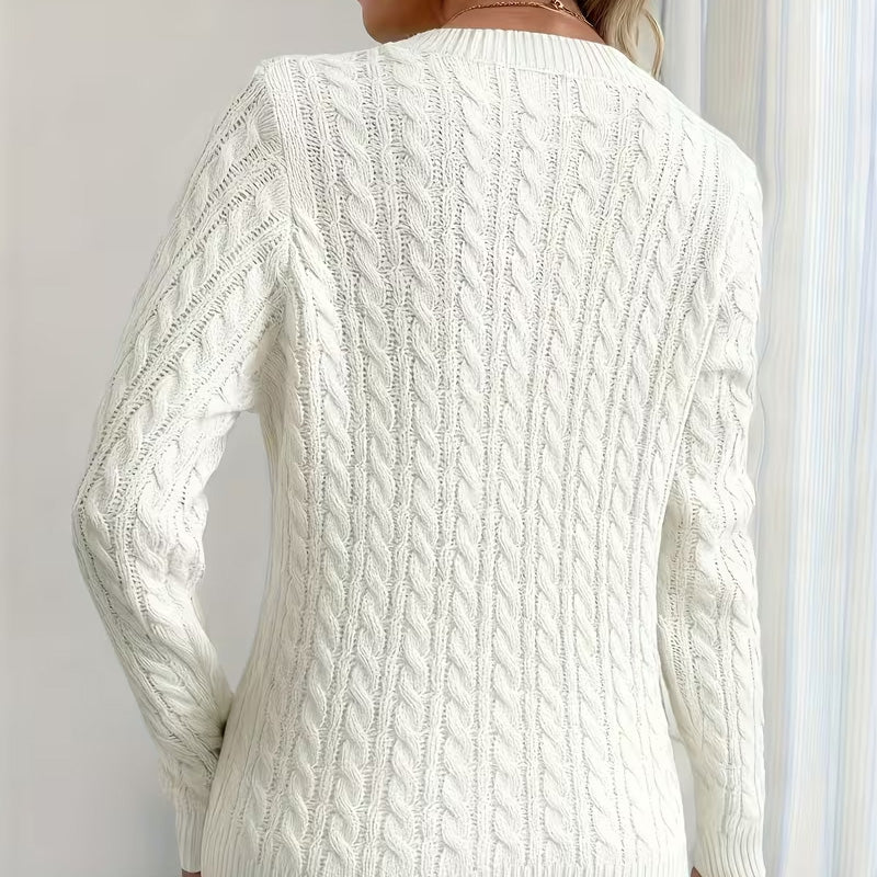 Olivia Knit V-Neck Sweater