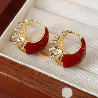 Ruby Kensington Crystal Earrings