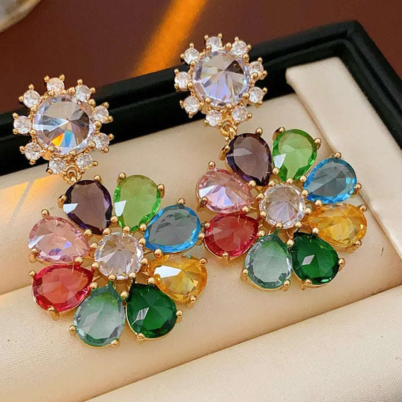 Harper Rainbow Crystal Drops