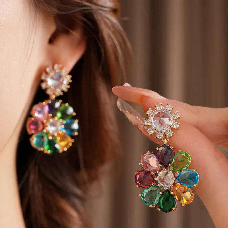 Harper Rainbow Crystal Drops