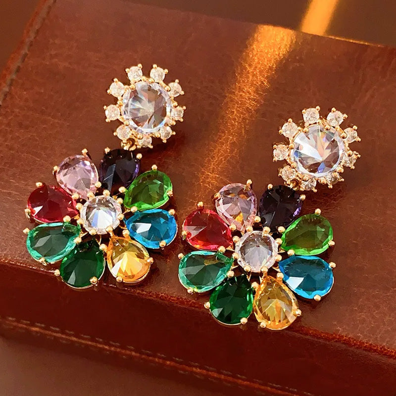 Harper Rainbow Crystal Drops