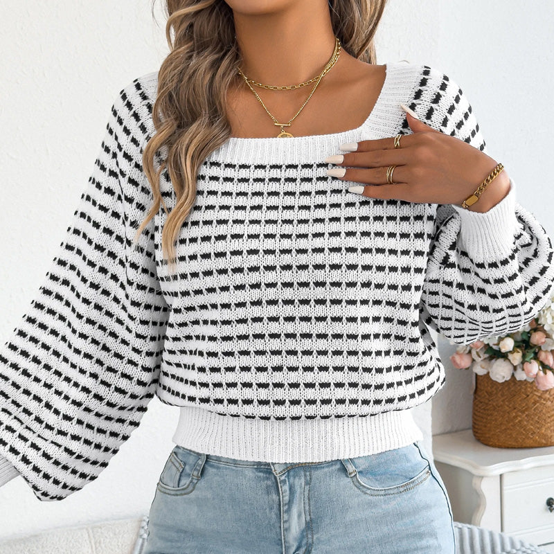 Willow Square-Neck Jumper