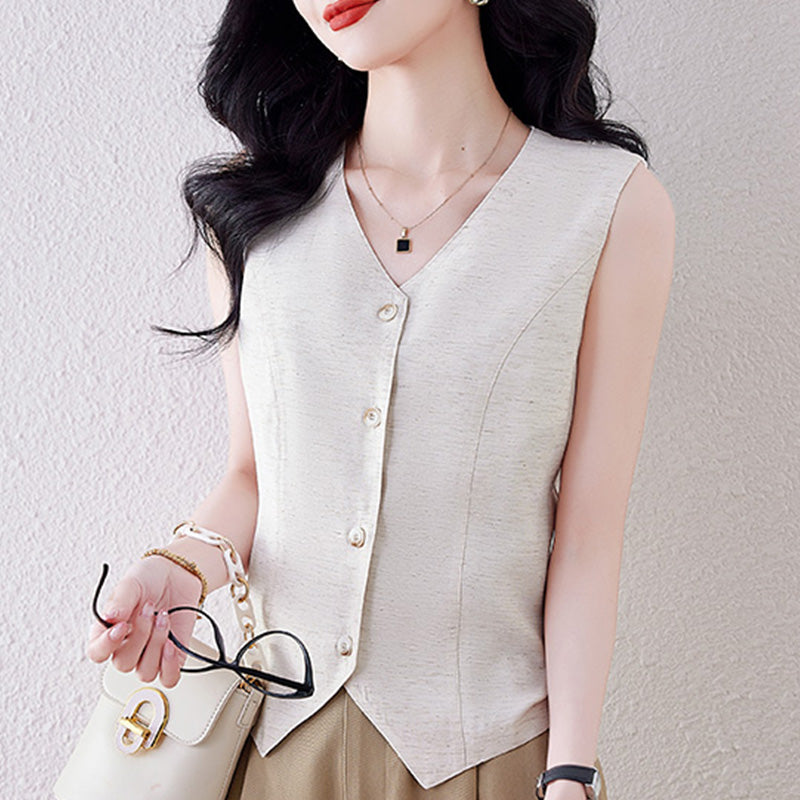 Harper Button-Up Vest