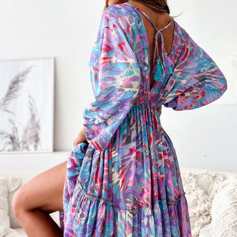 Coastal Flow Maxi Dress