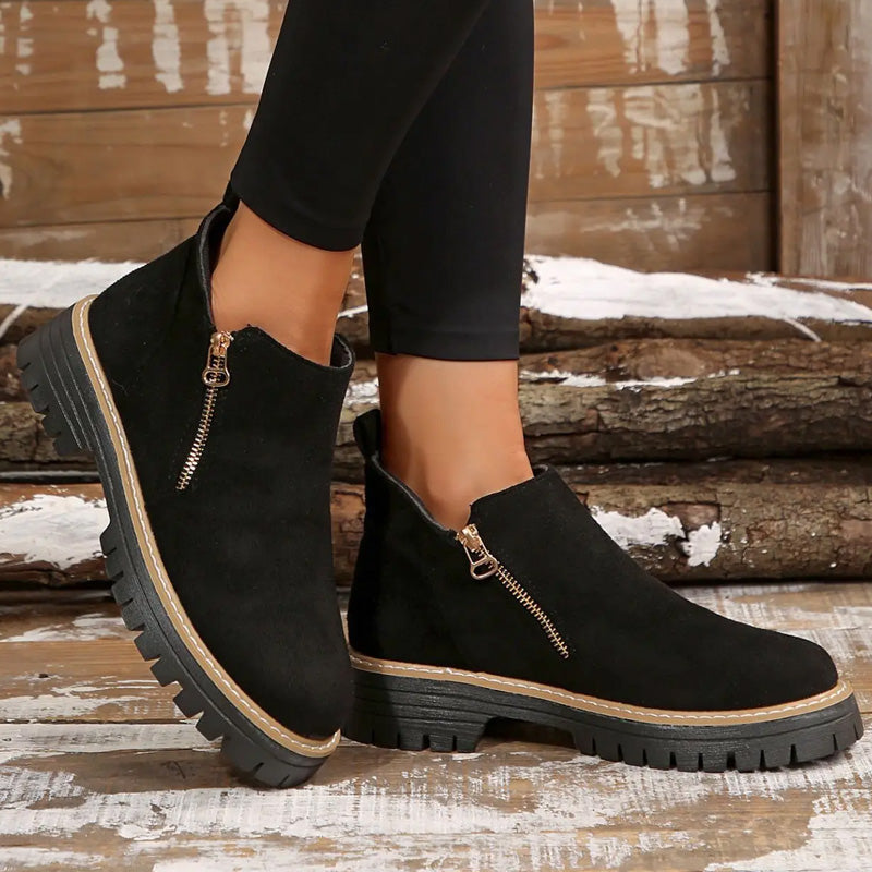 Tahlia Zip Ankle Boots