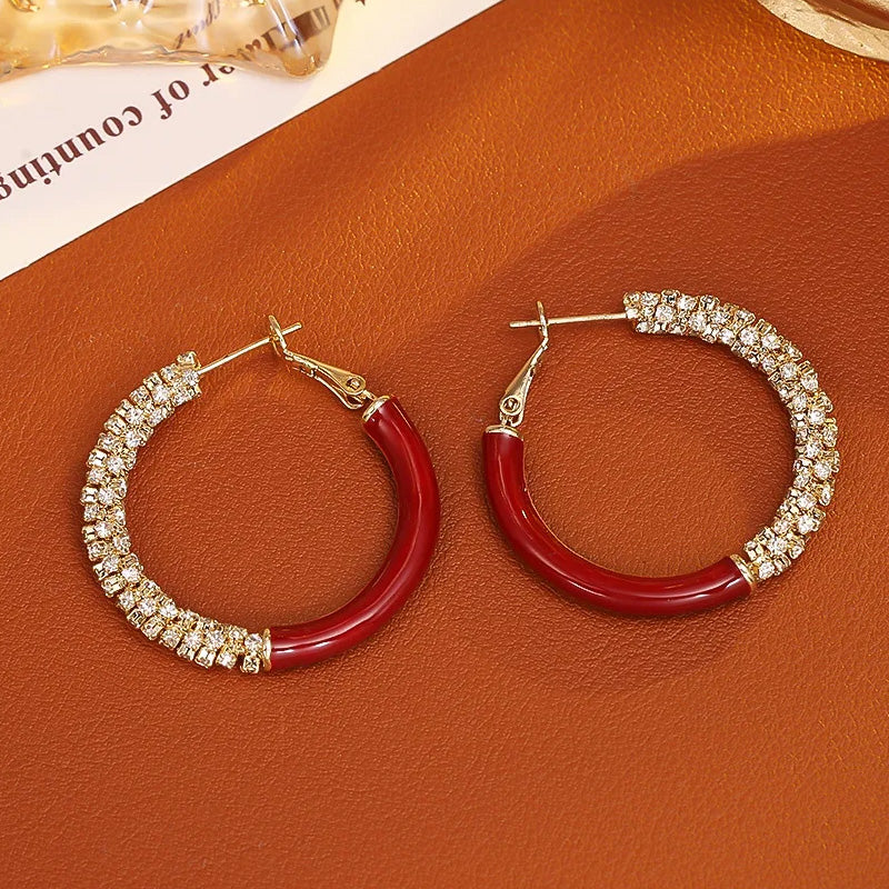 Lora Sparkle Hoops