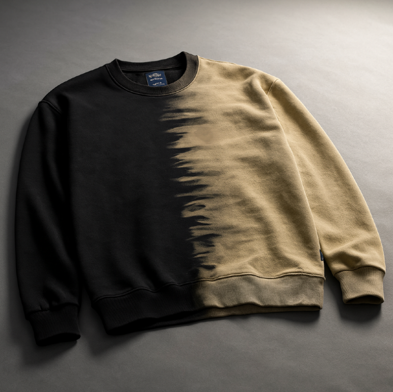 SplitFade Crewneck