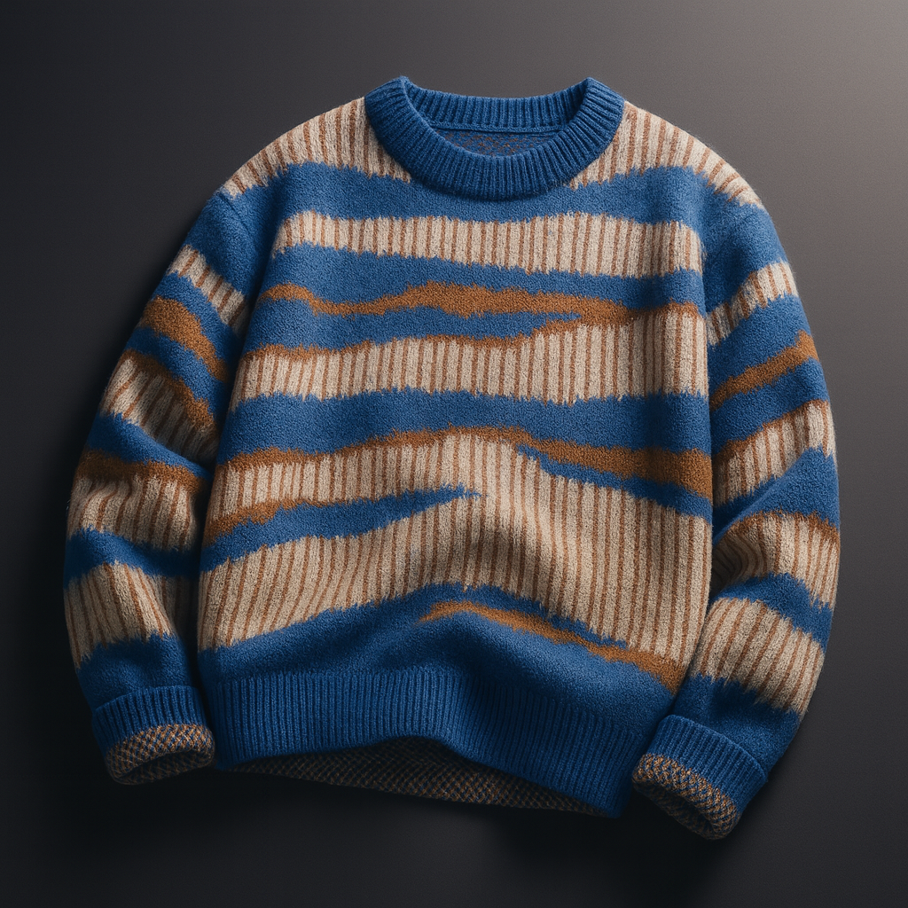 Varsity Knit Sweater