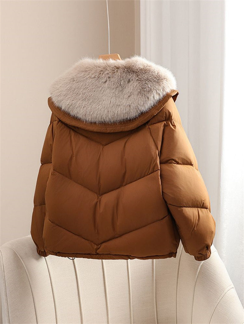 Hazel Fur Puffer Jacket