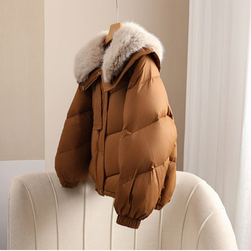 Hazel Fur Puffer Jacket