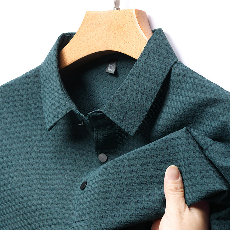 Hank Silk Polo Shirt