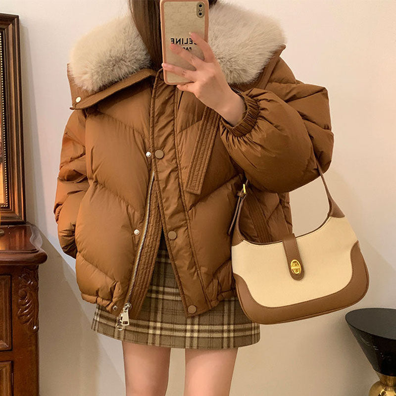 Hazel Fur Puffer Jacket