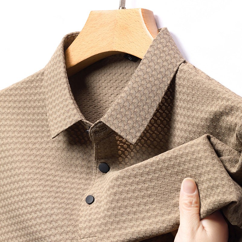 Hank Silk Polo Shirt