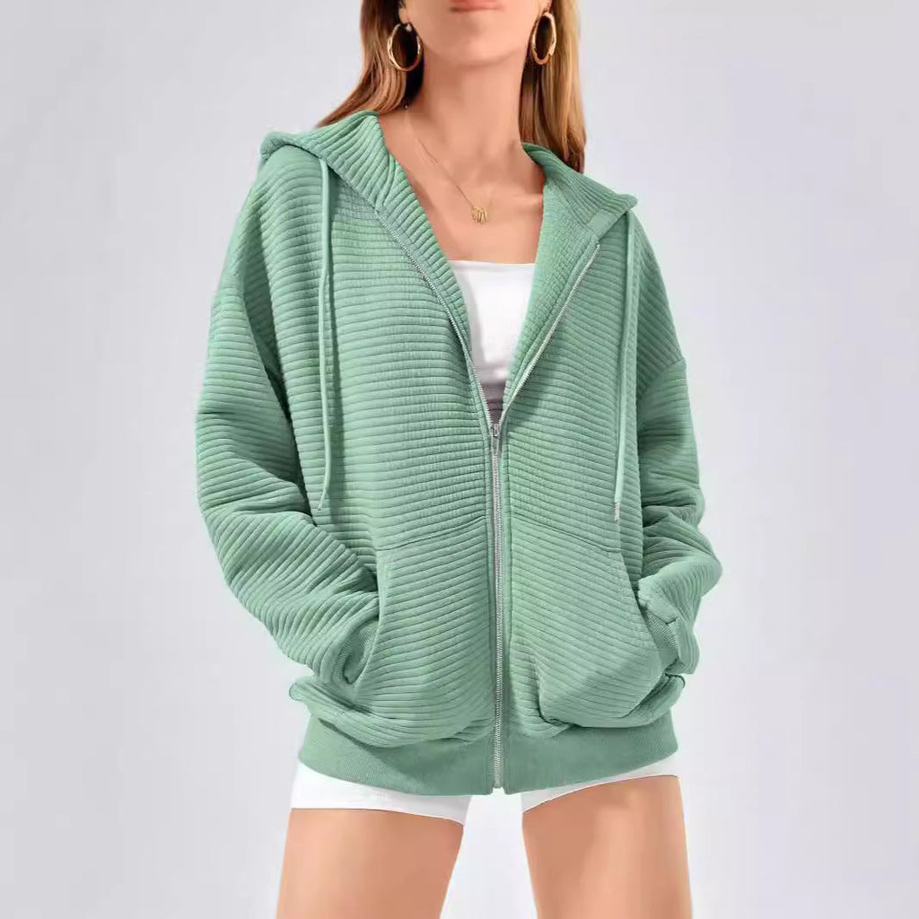 Celine Zip-Up Hoodie