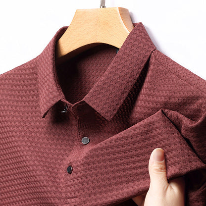 Hank Silk Polo Shirt