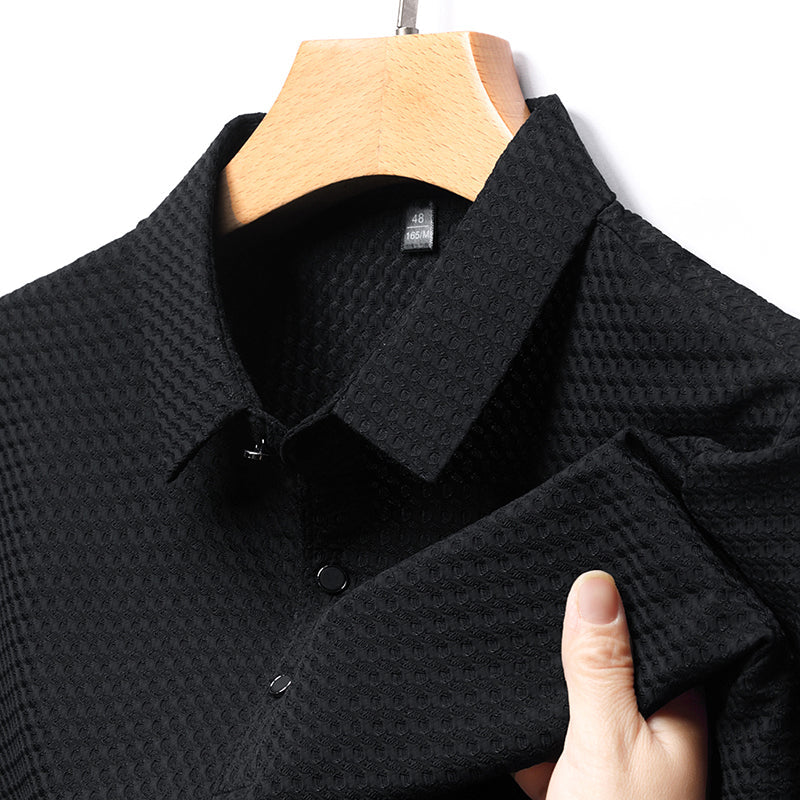 Hank Silk Polo Shirt