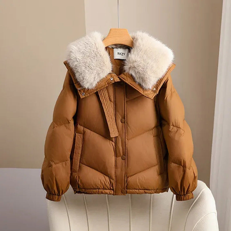 Hazel Fur Puffer Jacket