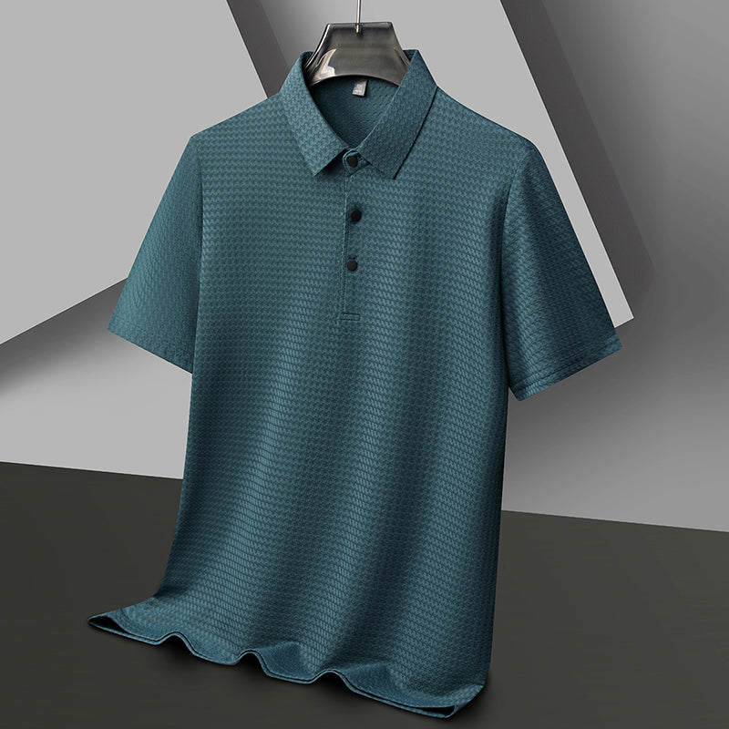 Hank Silk Polo Shirt