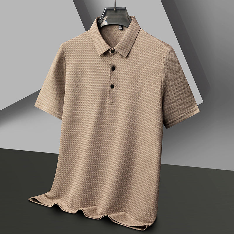 Hank Silk Polo Shirt