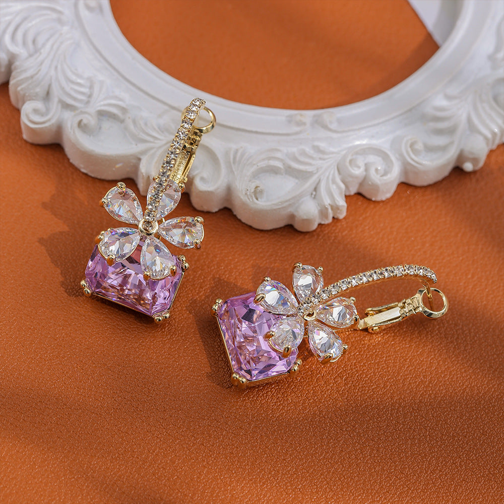 Charlotte Crystal Earrings