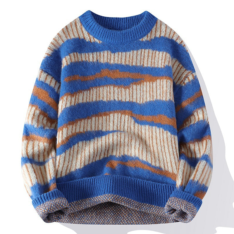 Varsity Knit Sweater