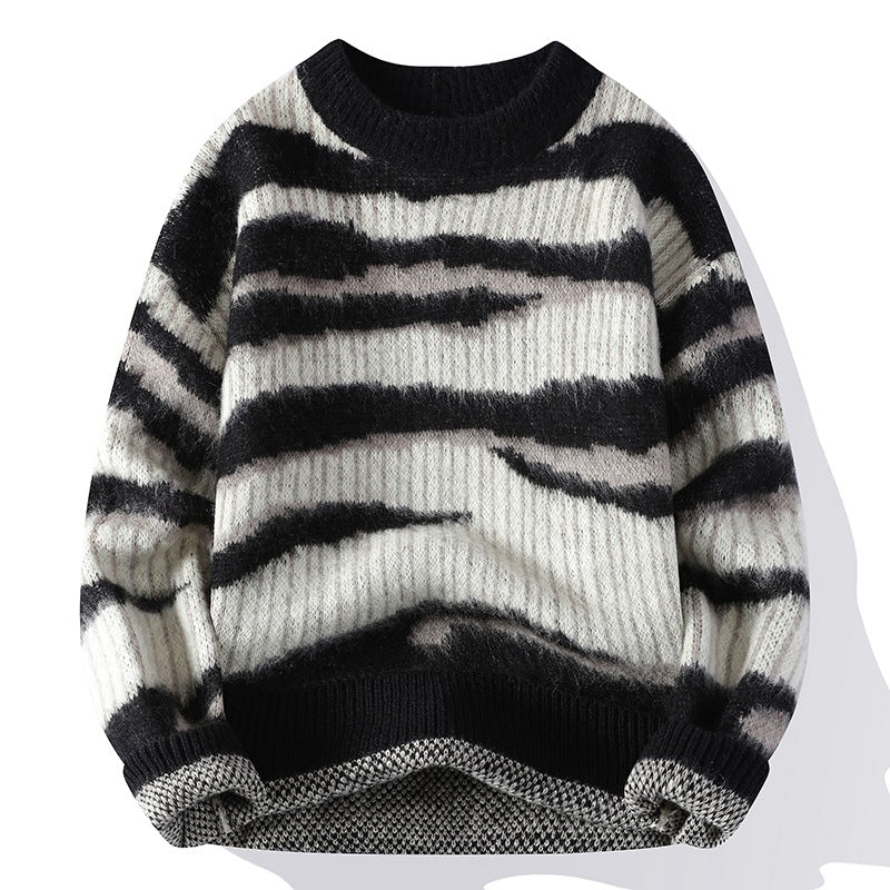 Varsity Knit Sweater