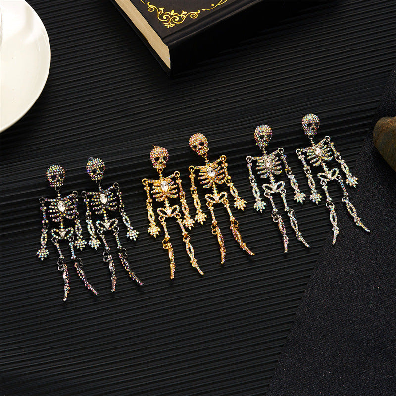 Phantom Bones Drop Earrings