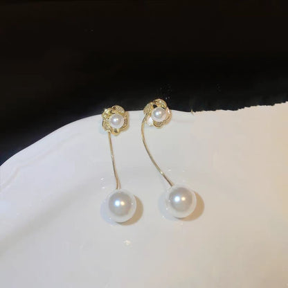 Olivia Pearl Drop Earrings