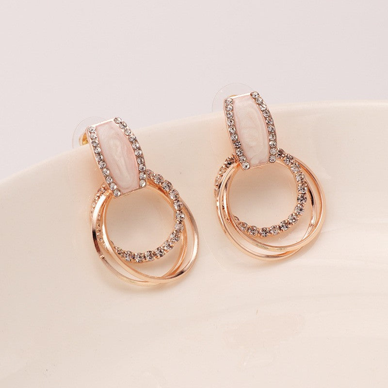 Aurora Double Drop Earrings