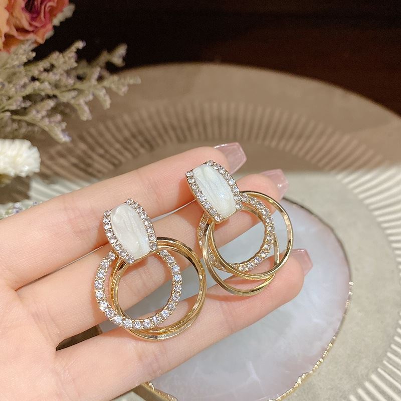 Aurora Double Drop Earrings