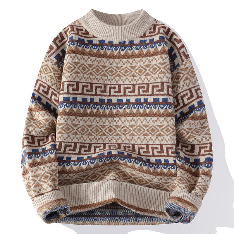 Aztec Knit Sweater