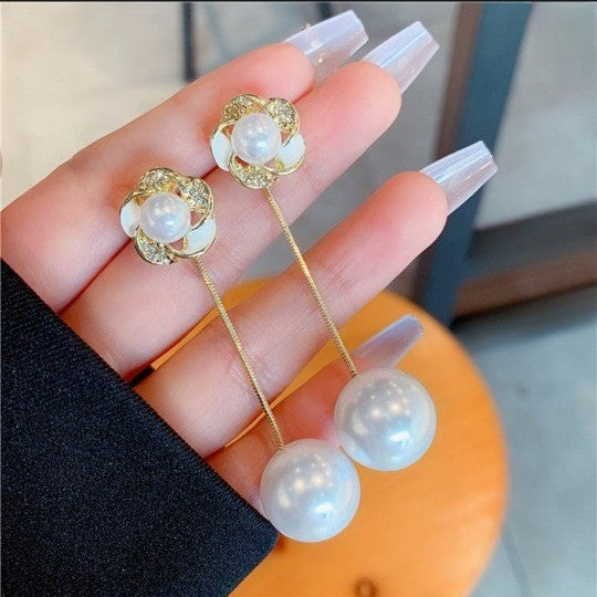 Olivia Pearl Drop Earrings