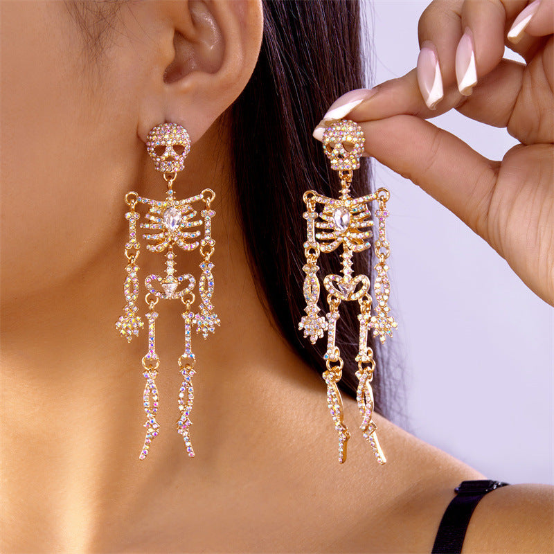 Phantom Bones Drop Earrings