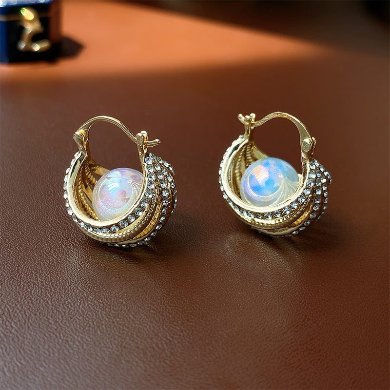 Luna Pearl Glow Earrings