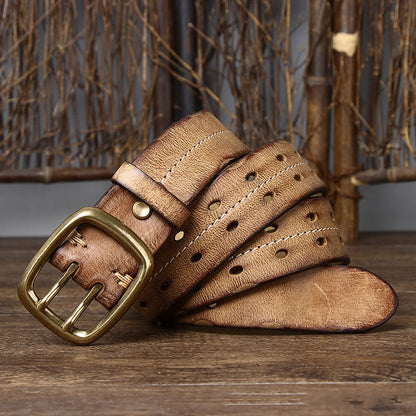 Ironhide Double Buckle Belt