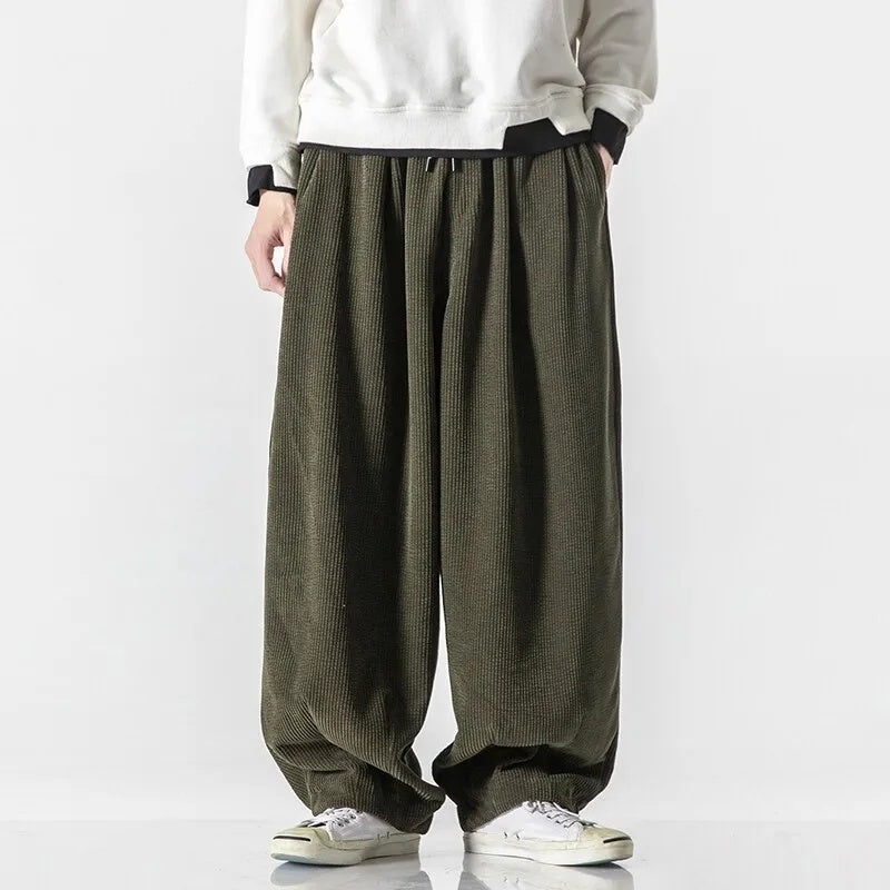 DriftCord Wide-Leg Pants