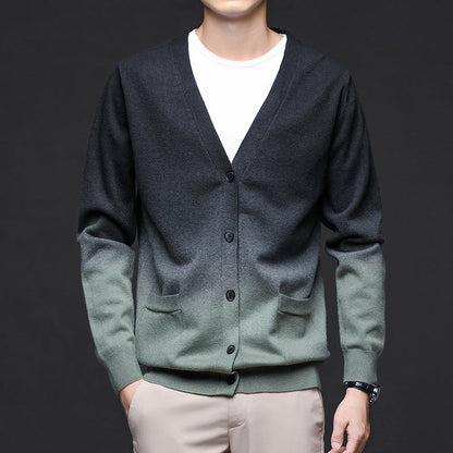 LORENZO GRADIENT SWEATER