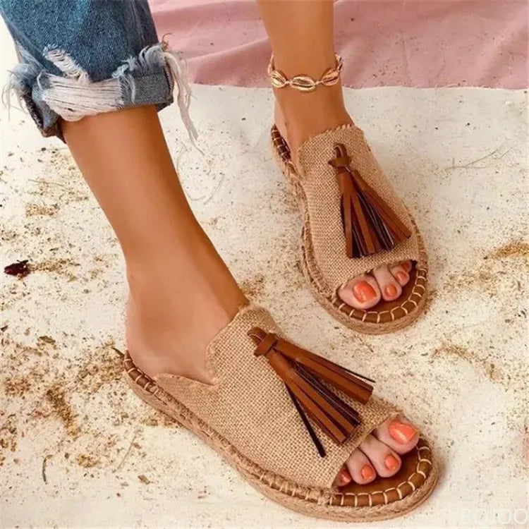 Coastal Tassel Slides