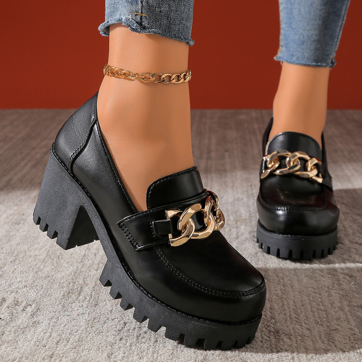 Sydney Platform Loafers