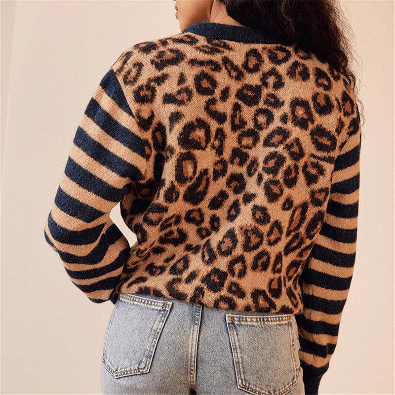 Savanna Leopard Sweater