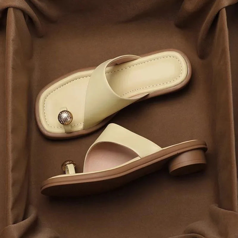 Roxy Leather Sandals