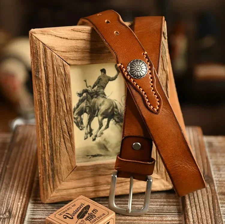 Vicario Genuine Leather Belt