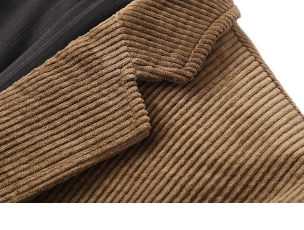 Corduroy Edge Blazer