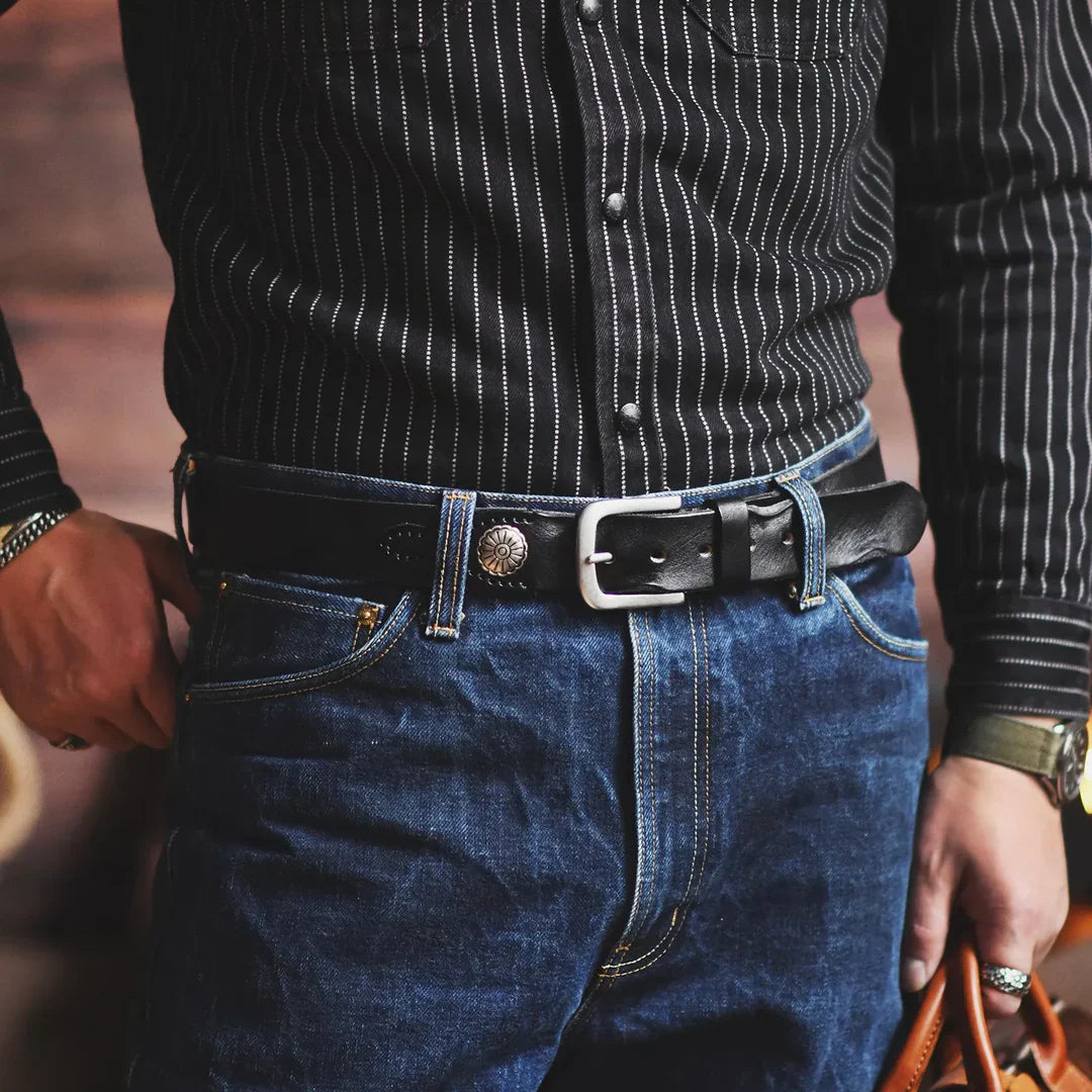 Vicario Genuine Leather Belt