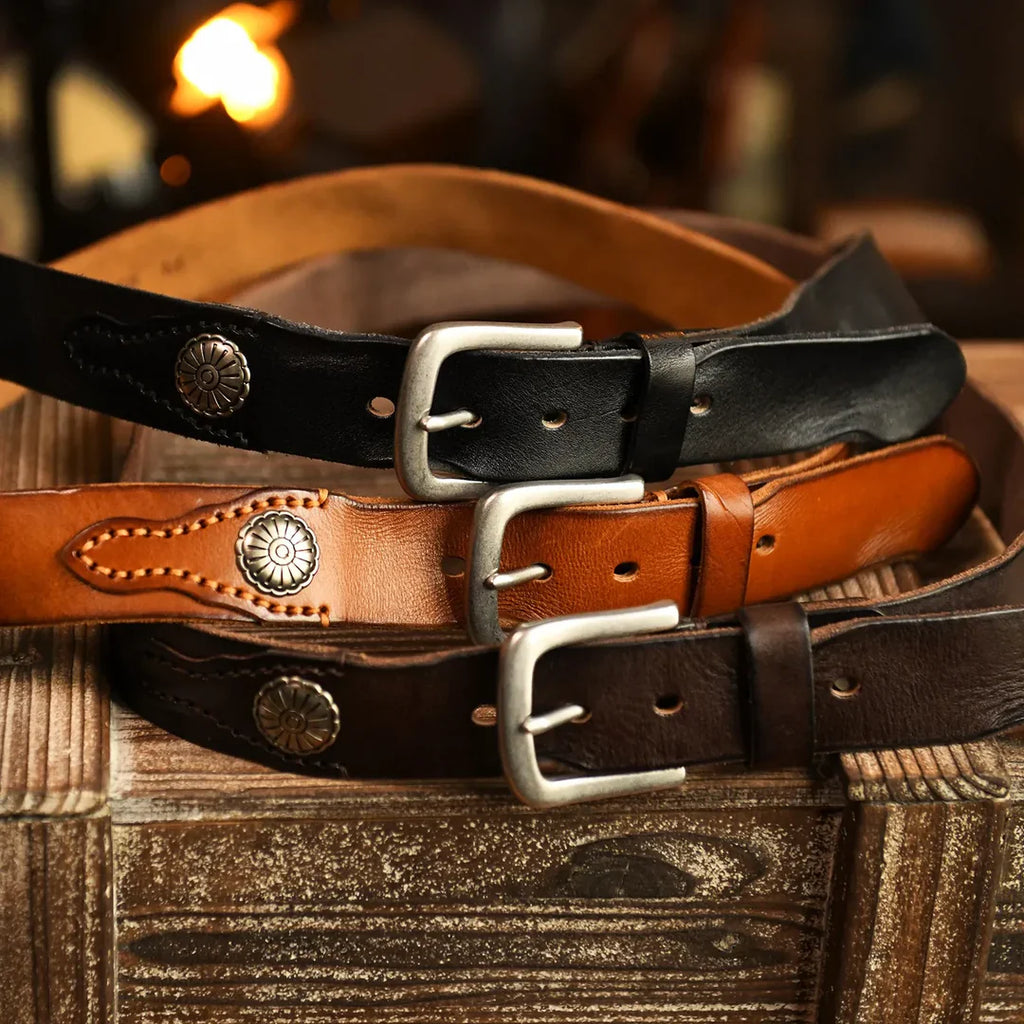 Vicario Genuine Leather Belt
