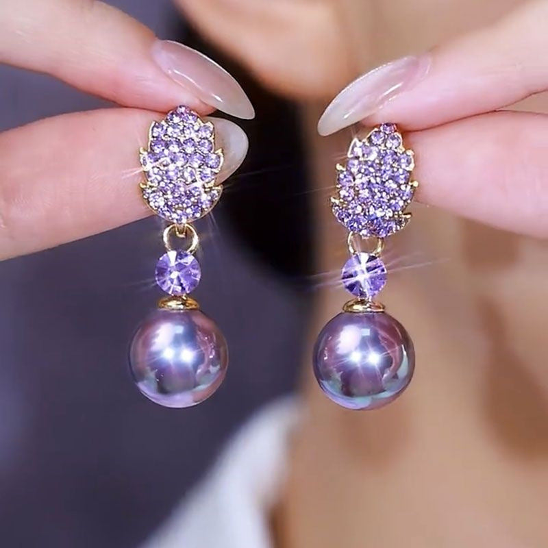 Chloe Violet Drop Set