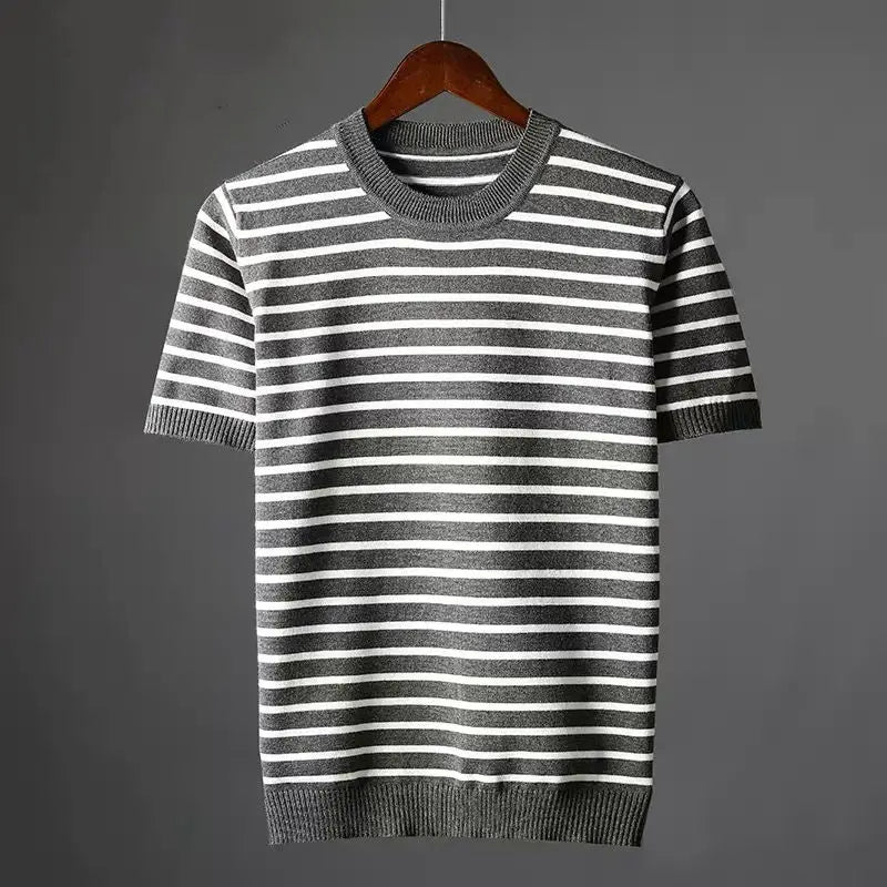Marco Stripe Knit Tee
