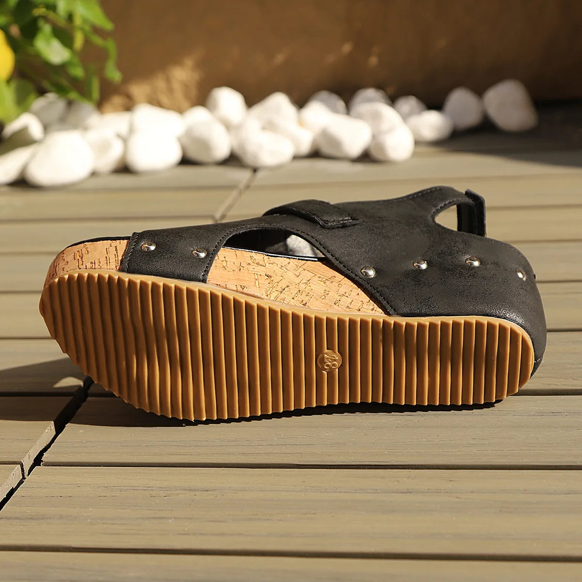 Evelyn Wedge Sandals